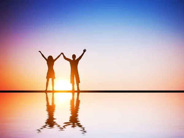 A happy couple in love — Stock Photo, Image