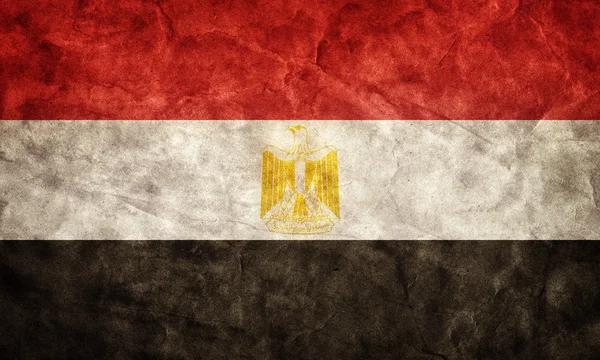 Bandera grunge de Egipto — Foto de Stock