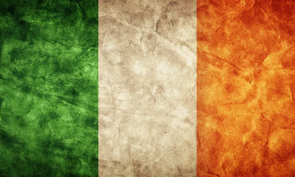 Ireland grunge flag. — Stock Photo, Image