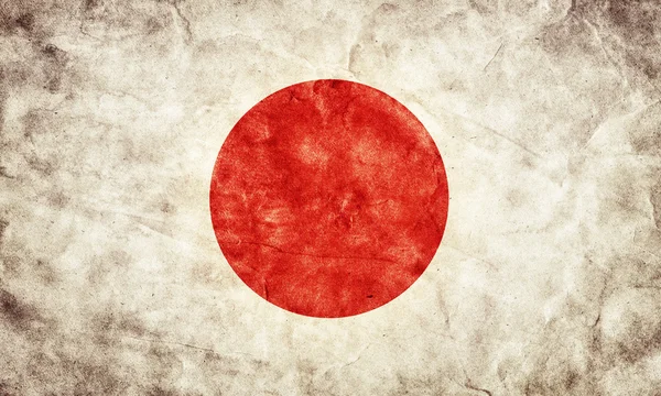 Bandera grunge de Japón . — Foto de Stock