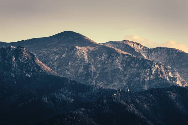 ポーランドのタトラ山脈 ヴィンテージムード — ストック写真