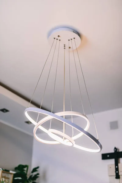 Modern Chandelier Lamp Lighting Ceiling — Stok fotoğraf