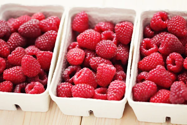 Lots of raspberries — Stock Photo, Image