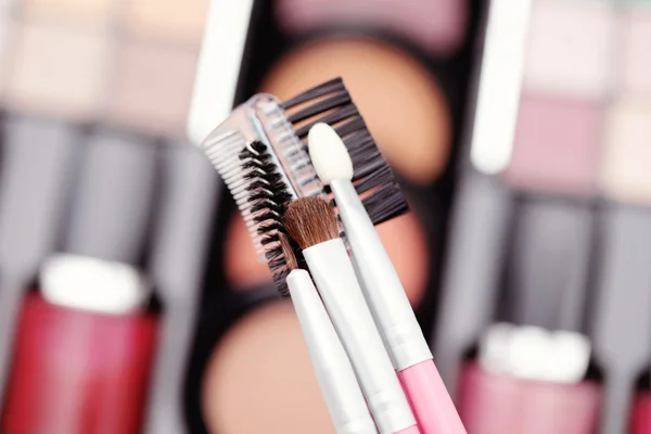 Make-up štětce — Stock fotografie