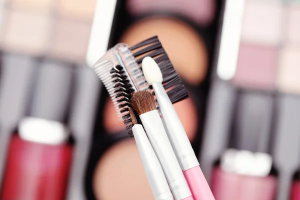 Make-up borstels — Stockfoto