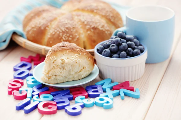 Yeast buns — Stock Photo, Image