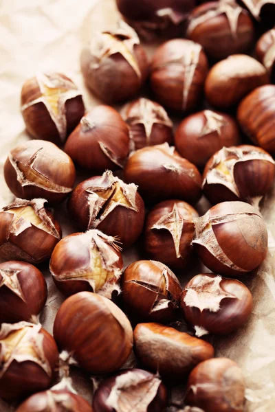 Edible chestnuts — Stock Photo, Image