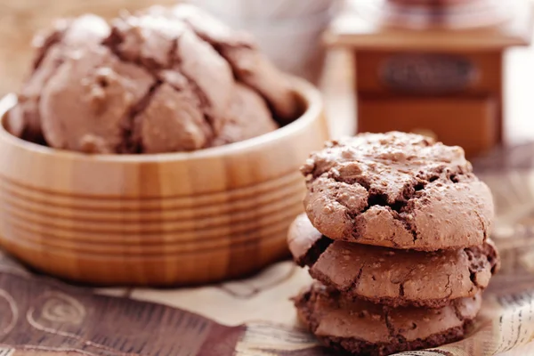 चॉकलेट कुकीज — स्टॉक फोटो, इमेज