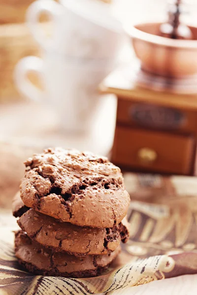 Czekoladowe ciasteczka — Zdjęcie stockowe