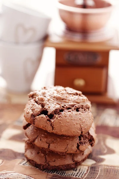 Chocolate cookies — Stock Photo, Image