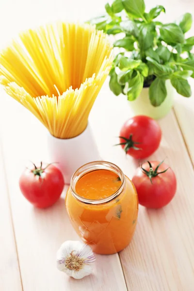 Tomatsås — Stockfoto