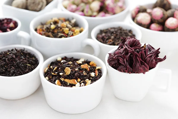 Разнообразный чай — стоковое фото
