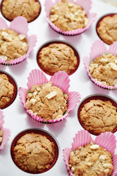 Peanut muffins — Stock Photo, Image