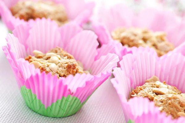 Muffins de amendoim — Fotografia de Stock