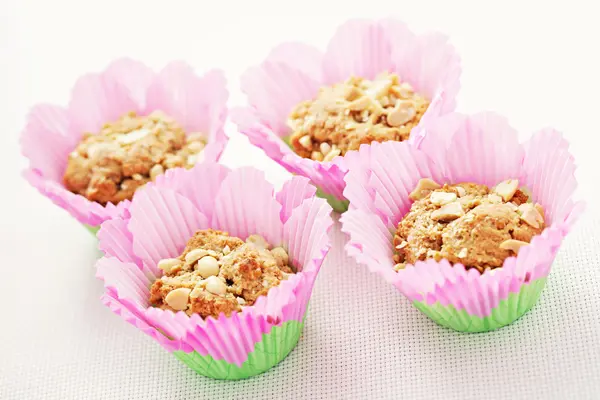 Muffins de amendoim — Fotografia de Stock