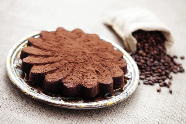 Torta al cioccolato — Foto Stock