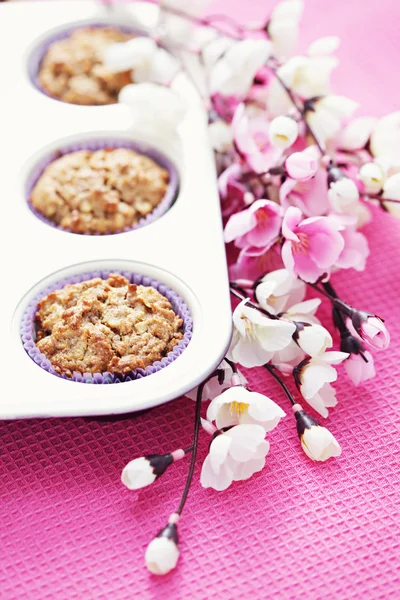 Apfelmuffins — Stockfoto