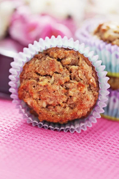 Muffins de maçã — Fotografia de Stock