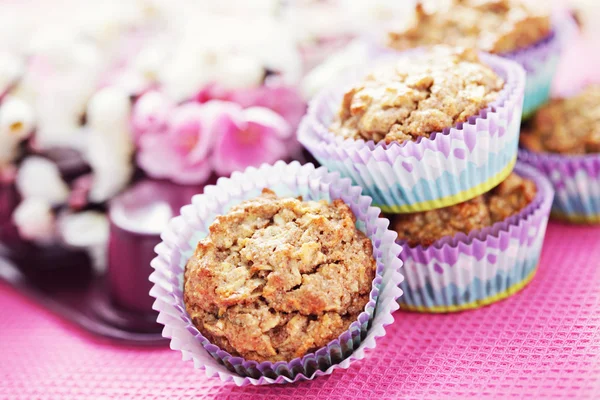 Muffins de maçã — Fotografia de Stock