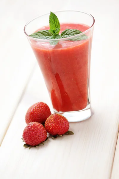 Aardbei shake — Stockfoto