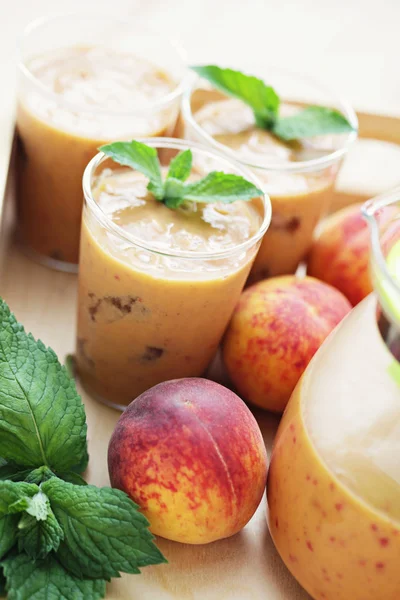 Peach coctail — Stock Photo, Image