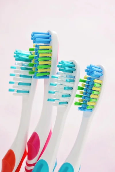 Зубні щітки — стокове фото