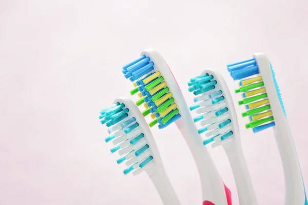 Зубні щітки — стокове фото