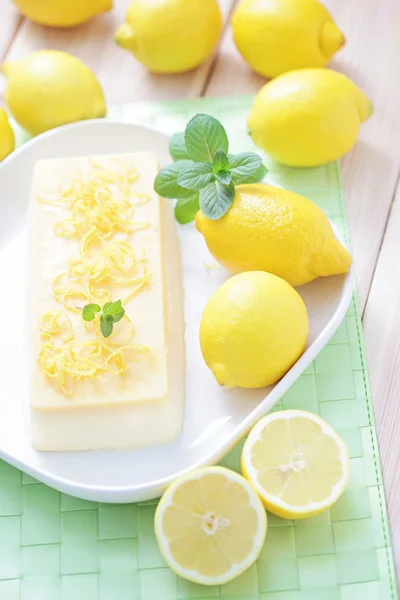 Citron semifreddo — Stock fotografie