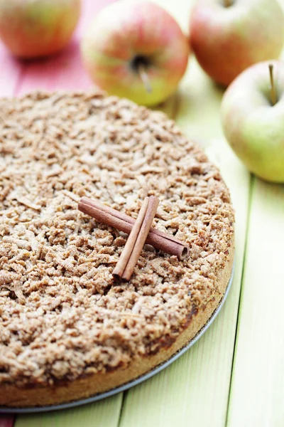 Apfelkuchen — Stockfoto