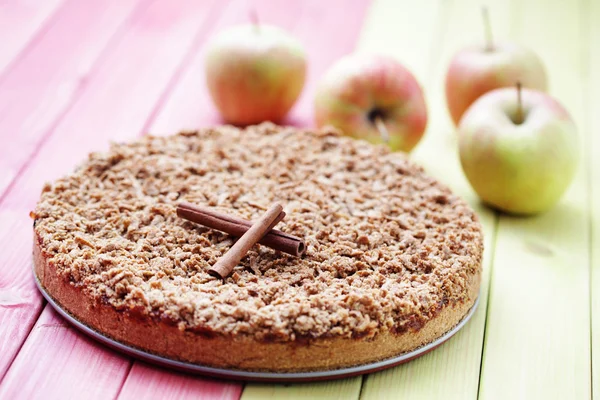 Torta de maçã — Fotografia de Stock