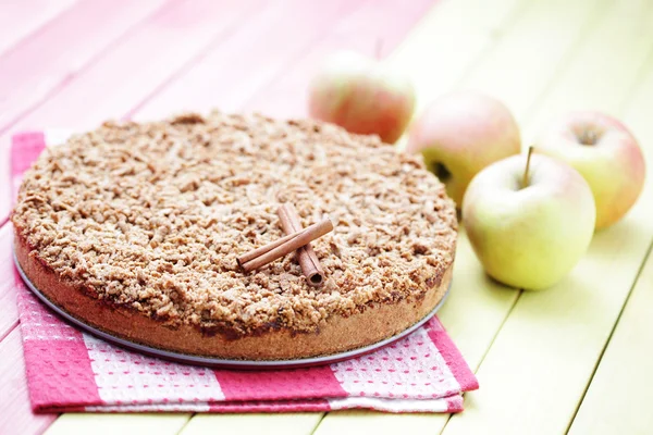 Apfelkuchen — Stockfoto