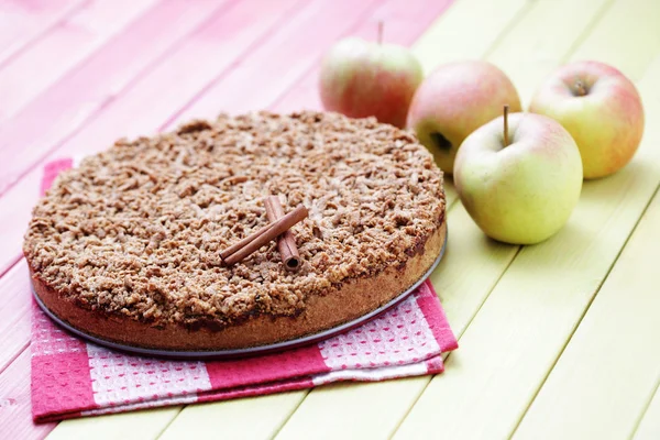 Torta de maçã — Fotografia de Stock