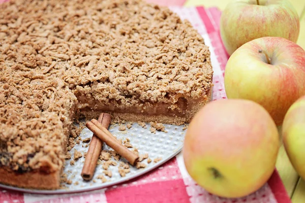 Torta de maçã — Fotografia de Stock