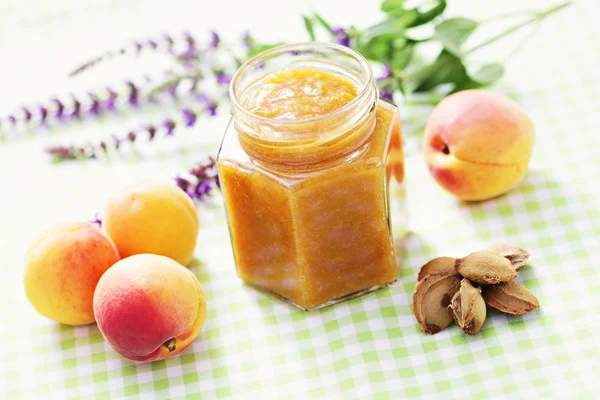 Apricot jam — Stock Photo, Image