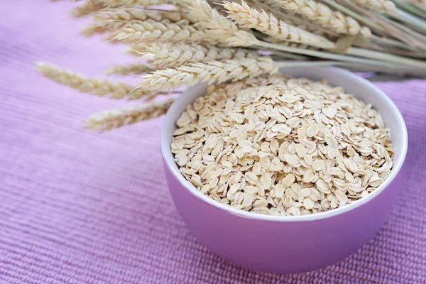 Cuenco de avena — Foto de Stock