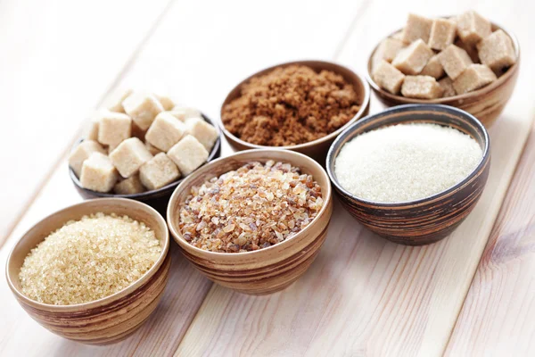 Various sugar — Stock Photo, Image