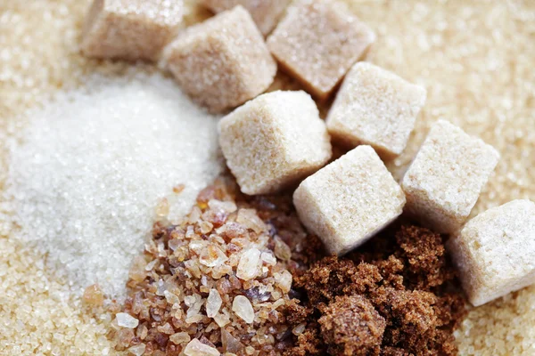 Διάφορες ζάχαρη — Φωτογραφία Αρχείου