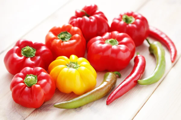 Colored peppers — Stock Photo, Image