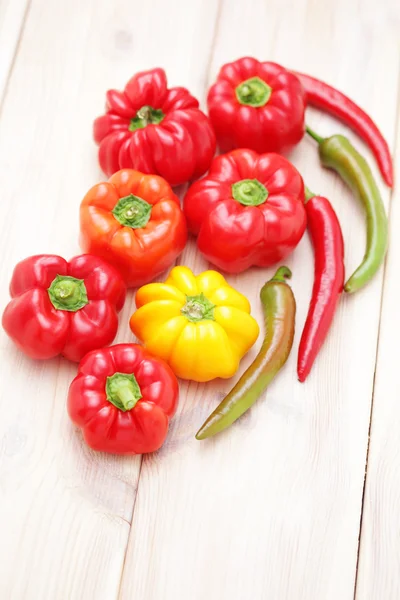 Colored peppers — Stock Photo, Image