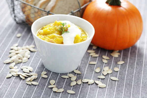 Pumpkin soup — Stock Photo, Image