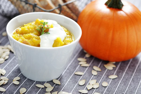 Pumpkin soup — Stock Photo, Image