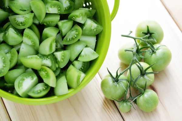 Tomates verdes — Foto de Stock