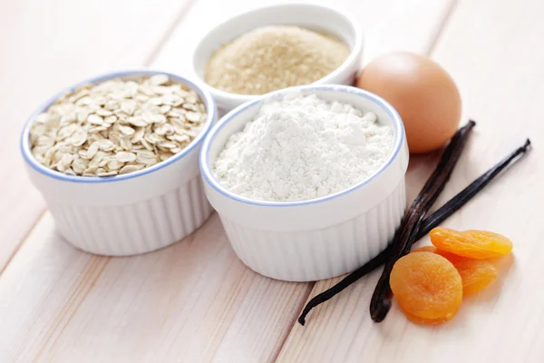 Baking ingredients — Stock Photo, Image