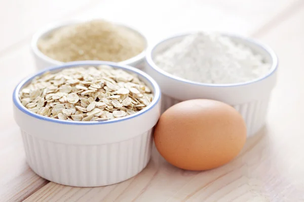 Ingredientes para panificação — Fotografia de Stock