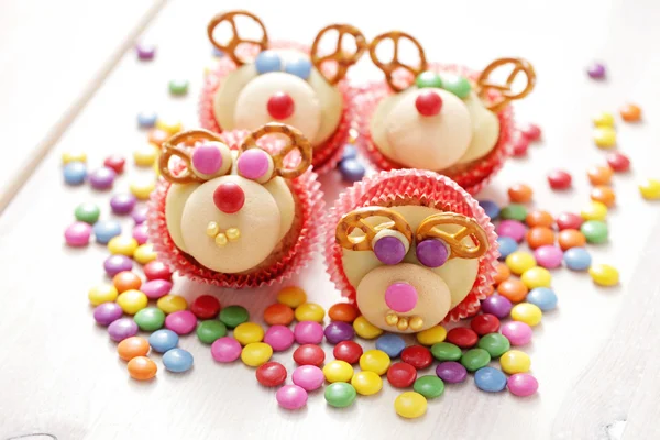Rendieren cupcakes — Stockfoto