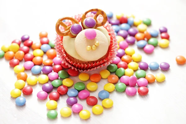 Ren geyiği cupcakes — Stok fotoğraf