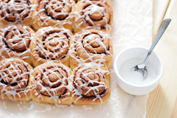 Zimtbrötchen — Stockfoto