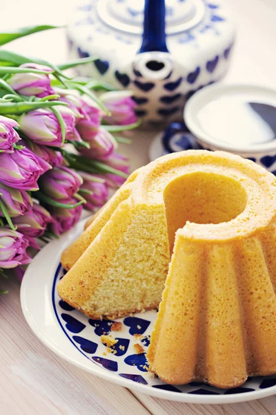 Bolo de Páscoa tradicional — Fotografia de Stock