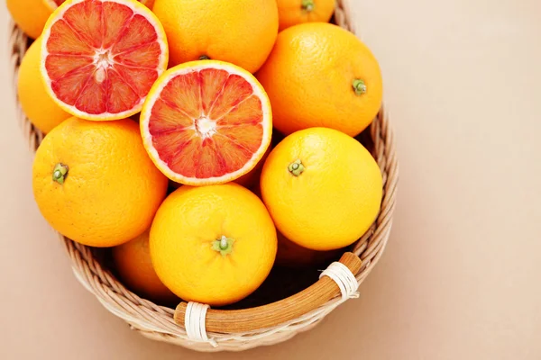 Ripe red oranges — Stock Photo, Image