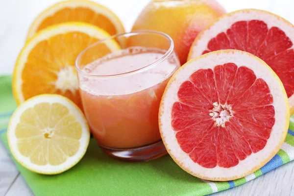 Fresh citrus juice — Stock Photo, Image